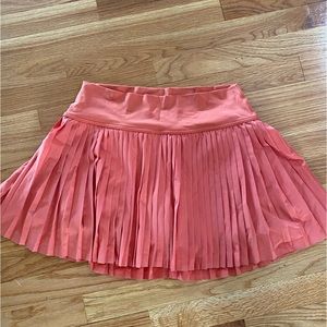 Aerie Offline Pleated Tennis Skirt Peach Size Large